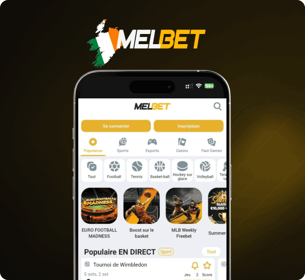Image de caractéristiques de l'application Melbet